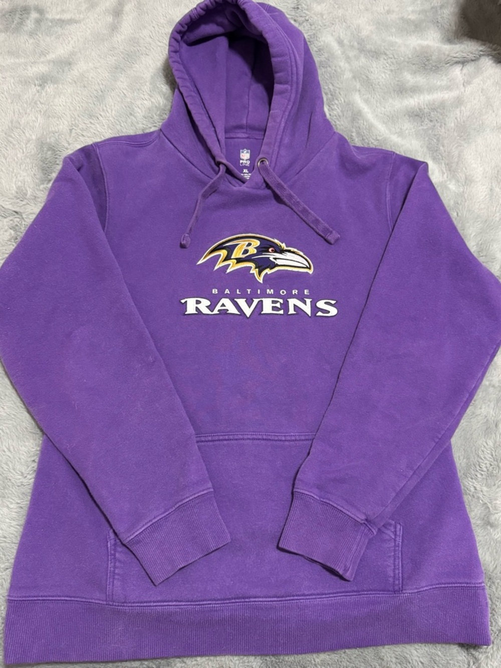 NFL Baltimore Ravens Embroidered Pullover Hoodie